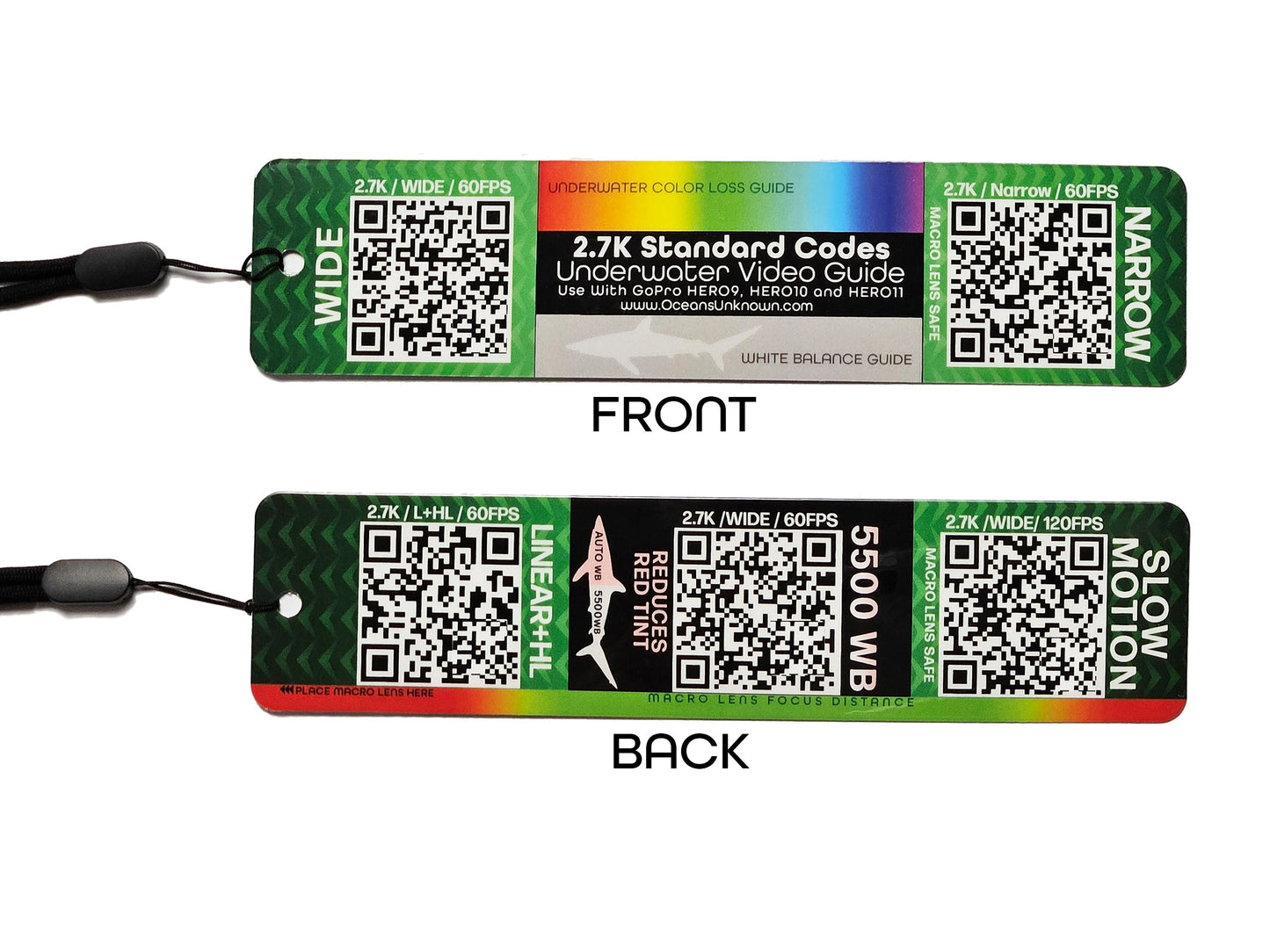 2.7K GoPro QR codes for HERO9-HERO11