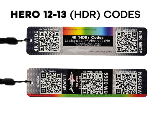 Gopro Floaty Code Underwater Video Guides with GoPro QR codes – Oceans Unknown