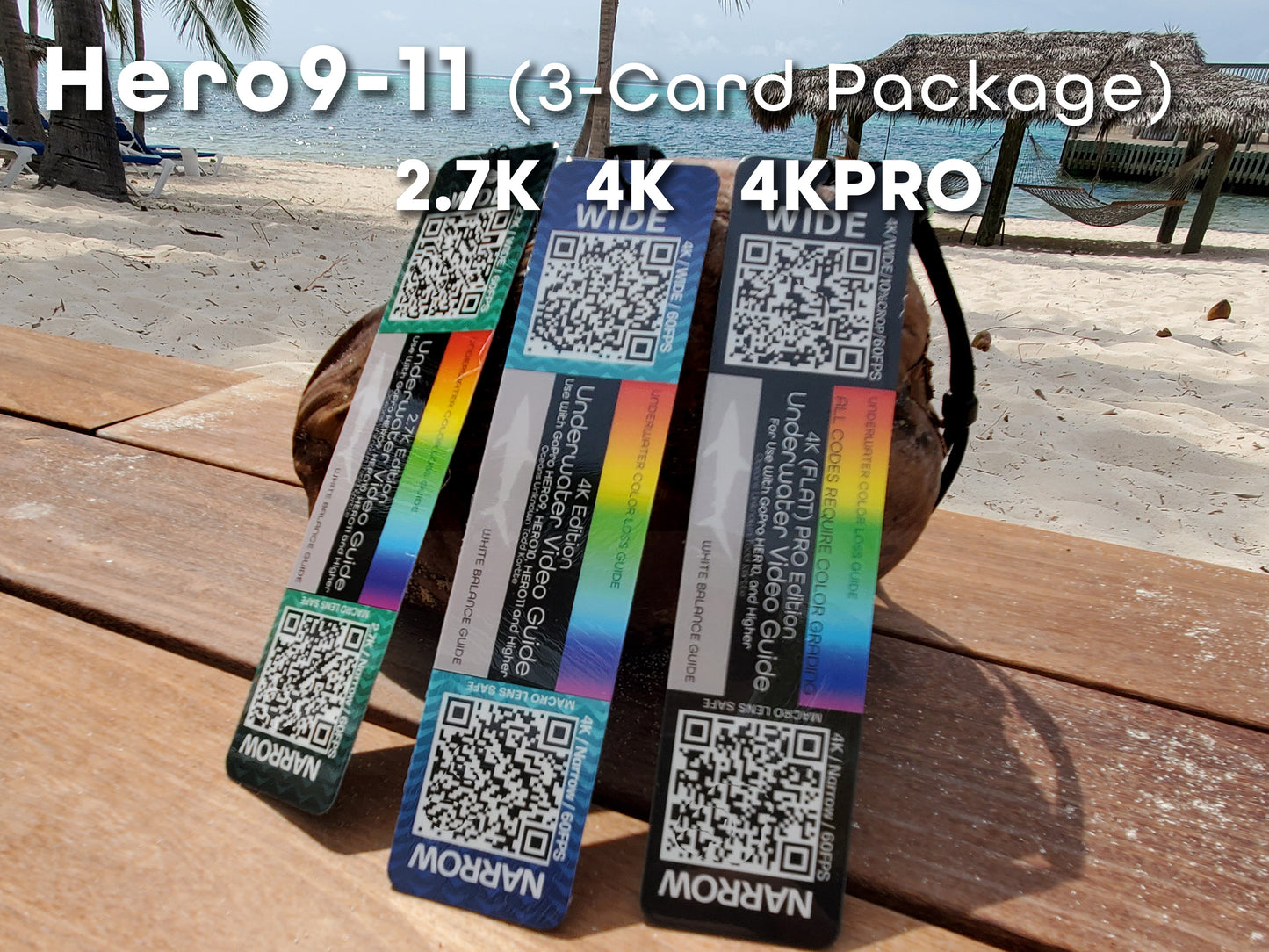 3-Card Package for HERO9-HERO11