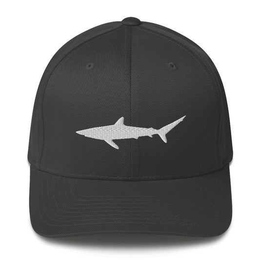 Flex-Fit BLACK Shark Hat!