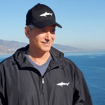 Flex-Fit BLACK Shark Hat!